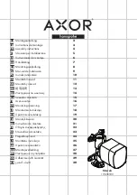 Hans Grohe AXOR ShowerCollection 10650180 Assembly Instructions Manual preview