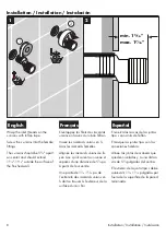 Предварительный просмотр 8 страницы Hans Grohe Axor Showerpipe Citterio M
34640 1 Series Installation/User Instructions/Warranty