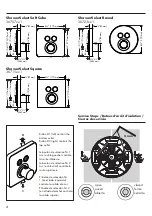 Preview for 4 page of Hans Grohe Axor ShowerSelect Round 36723 1 Series Installation/User Instructions/Warranty