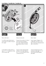 Preview for 5 page of Hans Grohe Axor ShowerSelect Round 36723 1 Series Installation/User Instructions/Warranty