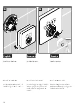 Preview for 16 page of Hans Grohe Axor ShowerSelect Round 36723 1 Series Installation/User Instructions/Warranty