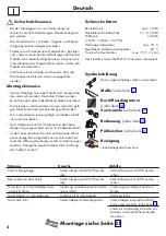 Preview for 2 page of Hans Grohe AXOR ShowerSelect Square 36717000 Instructions For Use/Assembly Instructions