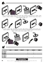 Preview for 40 page of Hans Grohe AXOR ShowerSelect Square 36717000 Instructions For Use/Assembly Instructions