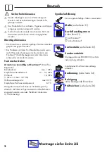 Preview for 2 page of Hans Grohe Axor Starck 10004000 Instructions For Use/Assembly Instructions