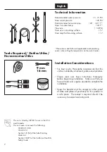 Предварительный просмотр 2 страницы Hans Grohe AXOR Starck 10030 1 Series Installation/User Instructions/Warranty