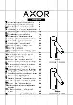 Hans Grohe AXOR Starck 10101 Series Instructions For Use/Assembly Instructions preview