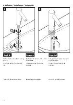 Preview for 12 page of Hans Grohe AXOR Starck 10101001 N Installation / User Instructions / Warranty