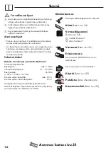 Preview for 16 page of Hans Grohe AXOR Starck 10133000 Instructions For Use/Assembly Instructions