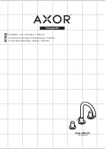 Preview for 1 page of Hans Grohe Axor Starck 10135 1 Series Installation/User Instructions/Warranty