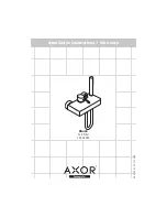 Preview for 1 page of Hans Grohe AXOR Starck 10402 1 Series Installation Instructions / Warranty