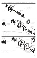 Preview for 23 page of Hans Grohe Axor Starck 10407 1 Series Installation/User Instructions/Warranty