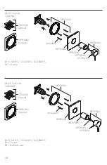 Preview for 24 page of Hans Grohe Axor Starck 10407 1 Series Installation/User Instructions/Warranty