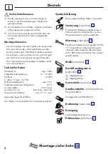 Предварительный просмотр 2 страницы Hans Grohe AXOR Starck 10411000 Instructions For Use/Assembly Instructions