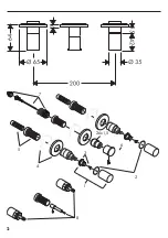 Предварительный просмотр 2 страницы Hans Grohe Axor Starck 10423 Series Assembly Instructions Manual