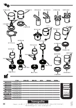 Предварительный просмотр 32 страницы Hans Grohe AXOR Starck 10480000 Instructions For Use/Assembly Instructions