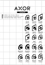 Предварительный просмотр 1 страницы Hans Grohe Axor Starck 10715 1 Series Installation/User Instructions/Warranty