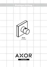 Hans Grohe Axor Starck 10755000 Manual preview