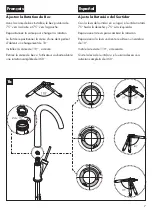 Предварительный просмотр 7 страницы Hans Grohe AXOR Starck 10821 1 Series Installation/User Instructions/Warranty