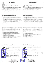 Preview for 4 page of Hans Grohe Axor Starck 10902180 Assembly Instructions Manual