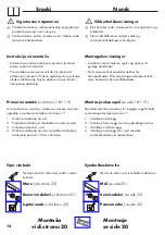 Preview for 14 page of Hans Grohe Axor Starck 10902180 Assembly Instructions Manual