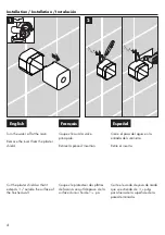 Preview for 4 page of Hans Grohe AXOR Starck 10925331 Installation/User Instructions/Warranty