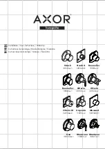 Preview for 1 page of Hans Grohe Axor Starck 10930 1 Series Installation/User Instructions/Warranty