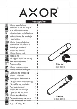 Предварительный просмотр 1 страницы Hans Grohe AXOR Starck 28532000 Assembly Instructions Manual