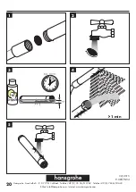 Предварительный просмотр 20 страницы Hans Grohe AXOR Starck 28532000 Assembly Instructions Manual