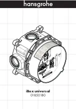 Предварительный просмотр 61 страницы Hans Grohe AXOR Starck 28532000 Assembly Instructions Manual