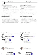 Preview for 2 page of Hans Grohe AXOR Starck 40806 Series Instructions For Use/Assembly Instructions