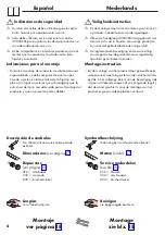 Preview for 4 page of Hans Grohe AXOR Starck 40806 Series Instructions For Use/Assembly Instructions