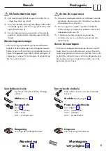 Preview for 5 page of Hans Grohe AXOR Starck 40806 Series Instructions For Use/Assembly Instructions