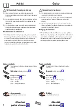 Preview for 6 page of Hans Grohe AXOR Starck 40806 Series Instructions For Use/Assembly Instructions