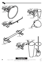 Preview for 20 page of Hans Grohe AXOR Starck 40806 Series Instructions For Use/Assembly Instructions