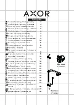 Предварительный просмотр 9 страницы Hans Grohe AXOR Starck Fixfit Deluxe 27451 Series Assembly Instructions Manual