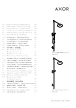 Preview for 1 page of Hans Grohe AXOR Starck Nature 240 1 jet 12670 Series Instructions For Use/Assembly Instructions