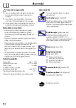 Preview for 44 page of Hans Grohe Axor Starck Organic 12010000 Instructions For Use/Assembly Instructions