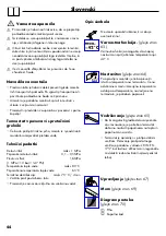 Preview for 44 page of Hans Grohe AXOR Starck Organic 12410000 Instructions For Use/Assembly Instructions