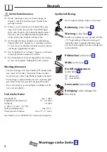 Preview for 2 page of Hans Grohe AXOR Starck Organic 12626000 Instructions For Use/Assembly Instructions