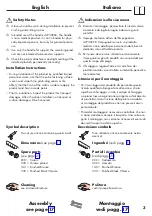 Preview for 3 page of Hans Grohe AXOR Starck Organic Series Instructions For Use/Assembly Instructions