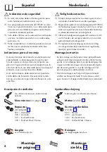 Preview for 4 page of Hans Grohe AXOR Starck Organic Series Instructions For Use/Assembly Instructions