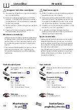 Preview for 10 page of Hans Grohe AXOR Starck Organic Series Instructions For Use/Assembly Instructions