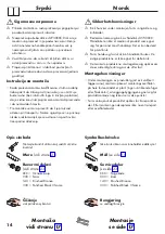 Preview for 14 page of Hans Grohe AXOR Starck Organic Series Instructions For Use/Assembly Instructions