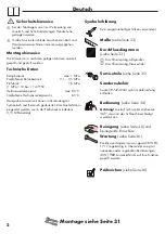 Preview for 2 page of Hans Grohe AXOR Starck Semi-Pro Instructions For Use/Assembly Instructions