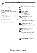 Preview for 4 page of Hans Grohe AXOR Starck Semi-Pro Instructions For Use/Assembly Instructions