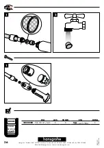 Preview for 36 page of Hans Grohe AXOR Starck Semi-Pro Instructions For Use/Assembly Instructions