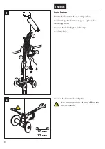 Предварительный просмотр 8 страницы Hans Grohe AXOR Starck Series Installation/User Instructions/Warranty