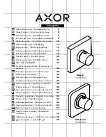 Предварительный просмотр 1 страницы Hans Grohe AXOR Starck Instructions For Use/Assembly Instructions