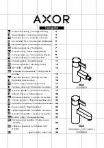 Preview for 1 page of Hans Grohe AXOR Steel 35202800 Instructions For Use/Assembly Instructions