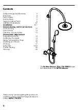 Preview for 2 page of Hans Grohe Axor Terrano 37670 Series Installation Instructions Manual